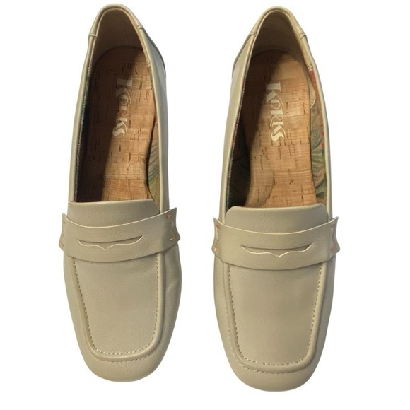 Korks Cream Posie Penny Loafer - Picture 2 of 10